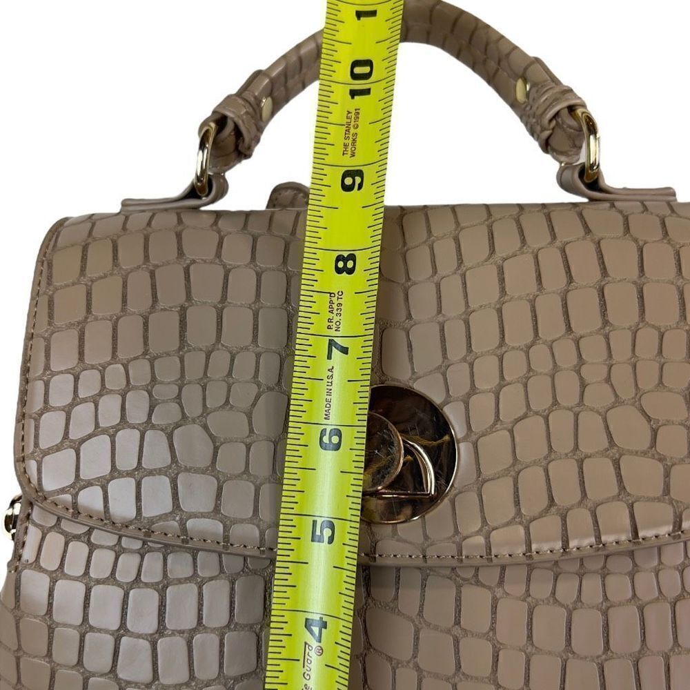 Moda Luxe Layne Backpack Nude Color Embossed - Picture 11 of 16